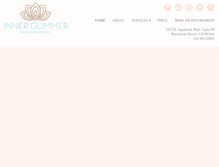Tablet Screenshot of innerglimmer.com